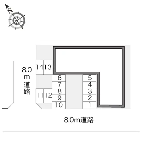 レオパレス東月寒 2