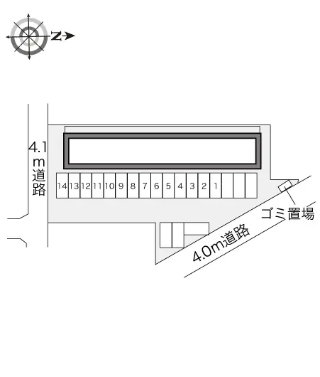 レオパレスマ・メゾン駅南 2