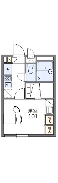 レオパレスサンパーク白金 1