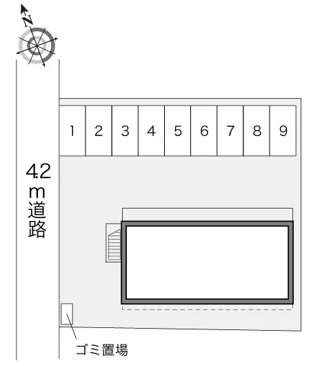 レオパレス長尾 3