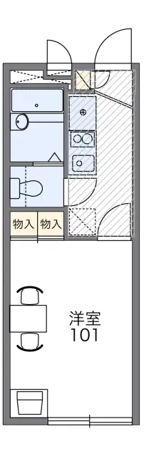 レオパレスＬａ・ｐｕｒｅ 1