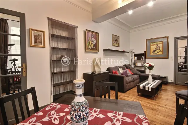 Rental Furnished apartment 2 bedrooms - 54m² - Business - Paris 4