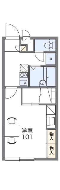 レオパレスきじの里Ｅ 1