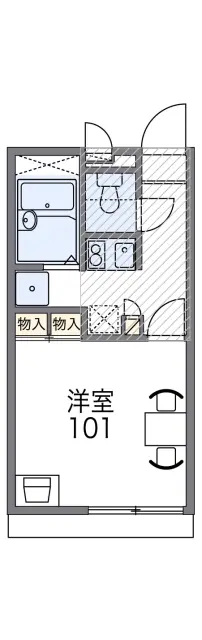レオパレスアルミックⅡ 1