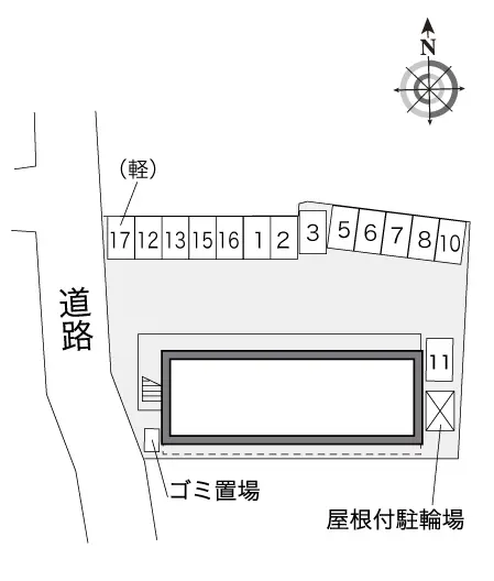 レオパレスサンライズ春日 2