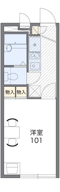 レオパレス道後物語 1