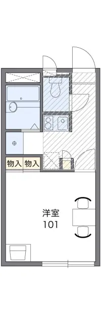 レオパレス福浜Ｂ 1