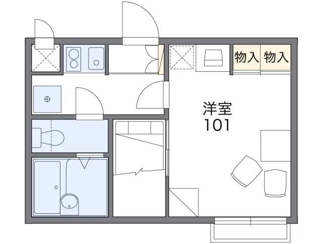 レオパレスＫ　ＰＯＬＡＲＩＳ 1