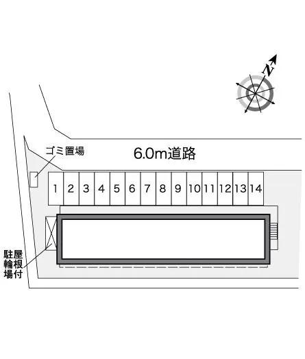 レオパレスサン　ミッシェルⅠ 2