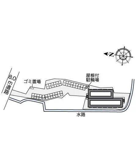 レオパレスメゾン前沖 3