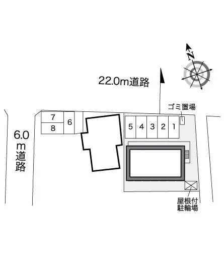 レオパレスハーベストコート見山 2