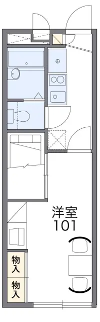 レオパレス安信町四九番地 1