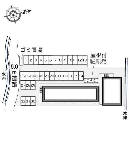 レオパレス粟野名 2