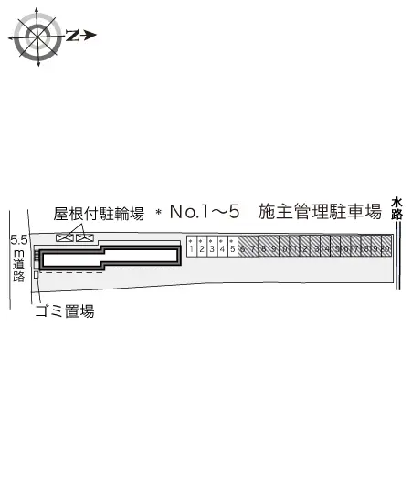 レオパレスプランタ 3