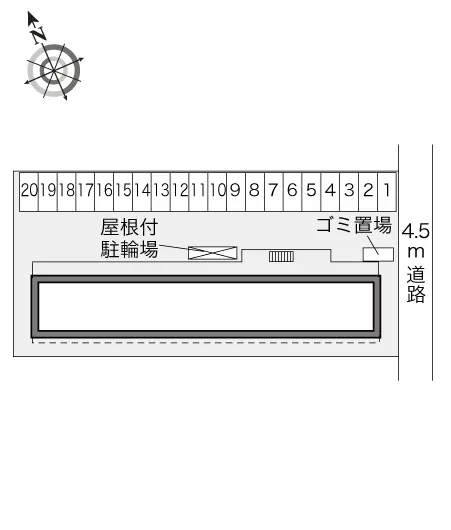 レオパレスＮＡＧＡＫＵＲＡ 2