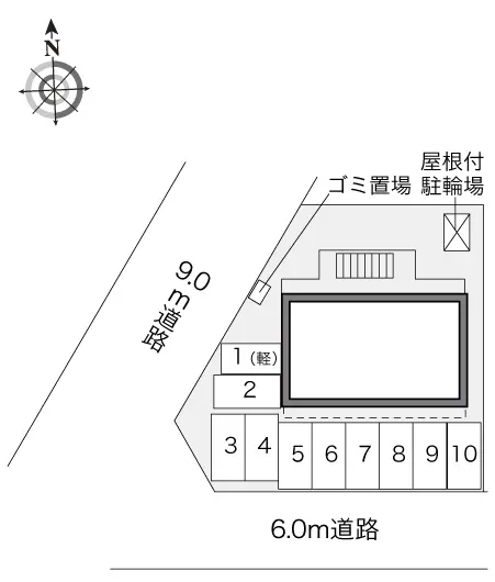 レオパレスアルカンシエル 2
