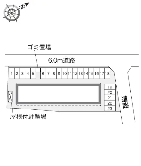 レオパレスべルシャトレ袋井 3