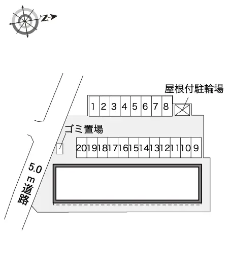 レオパレス留ヶ谷 2