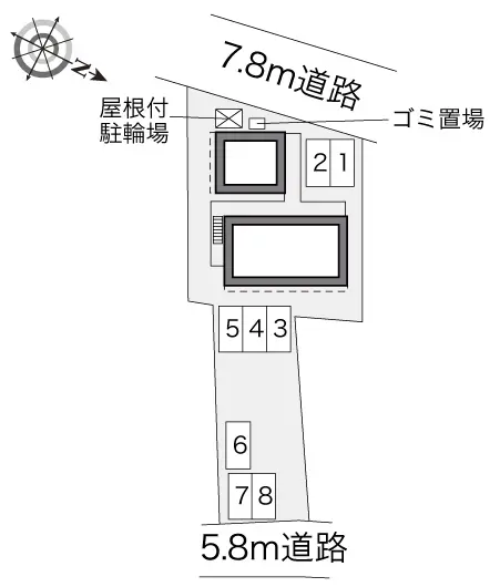 レオパレスクリスタル笠舞Ⅱ 2