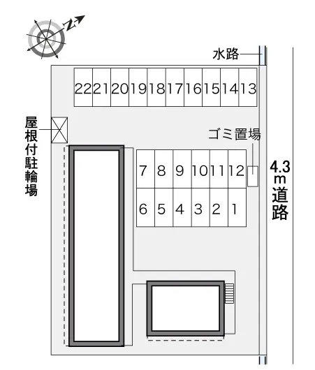 レオパレスサンマリン津 2