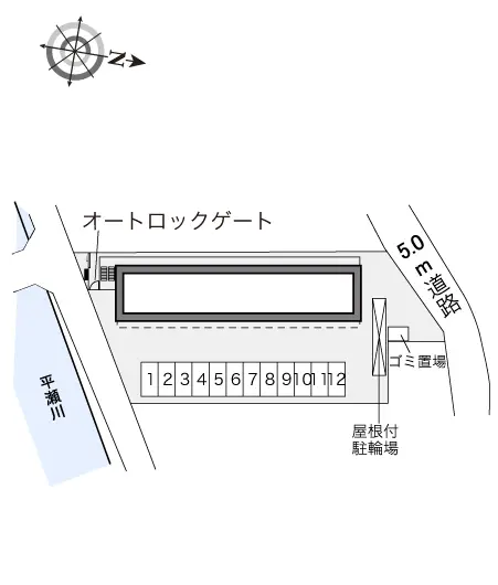 レオパレスＯＨＹＡＴＯ　Ⅱ 3