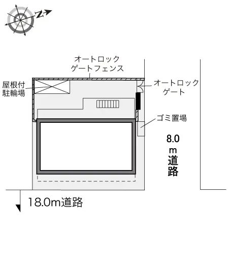 レオパレスＣＨＩＥ森崎Ⅰ 3