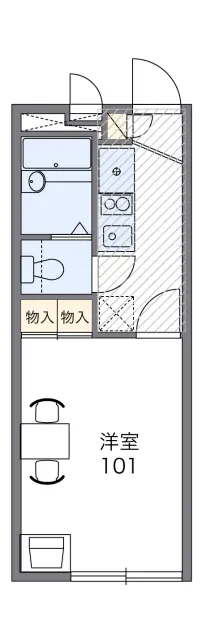 レオパレスＴ＆ＳⅢ 1