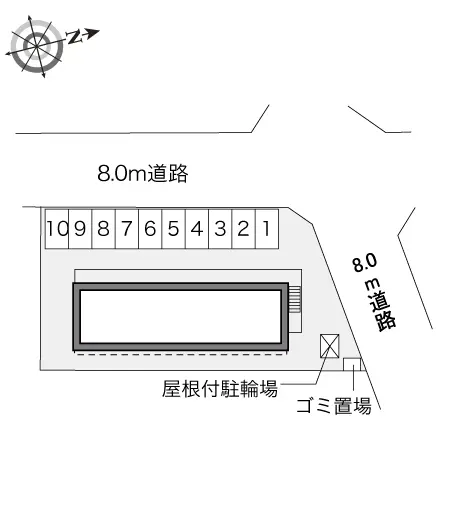 レオパレスオーキッドⅢ 2