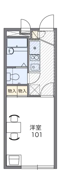 レオパレスプレミール八木 1