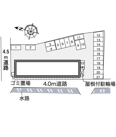 レオパレスティエード駅家 2