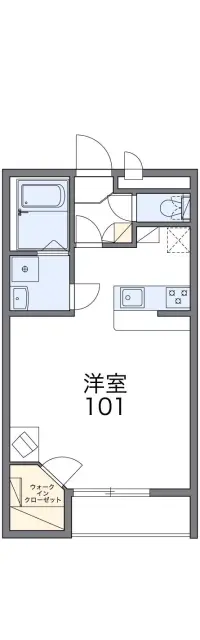 レオパレスヴェルドミール東部台 1