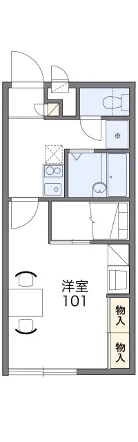 レオパレスピアーチェ加美 1