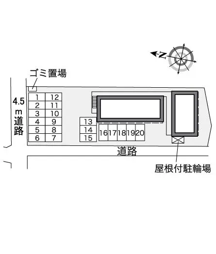 レオパレスオータムⅢ 2