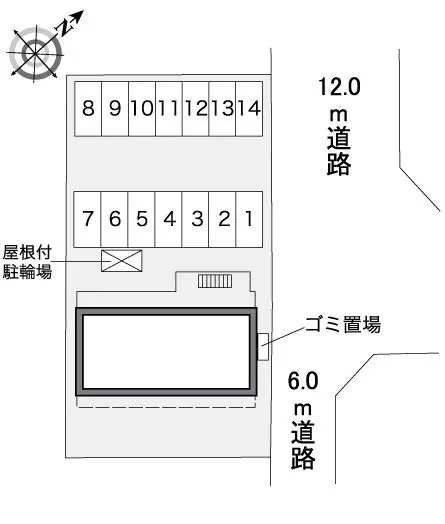 レオパレスメイプル小山 2