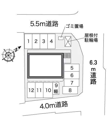 レオパレスラフィーネ田中 2