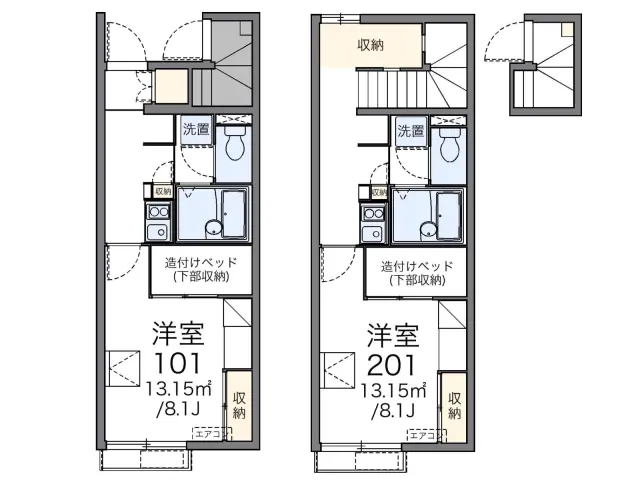 レオパレスボンジュールⅣ 1