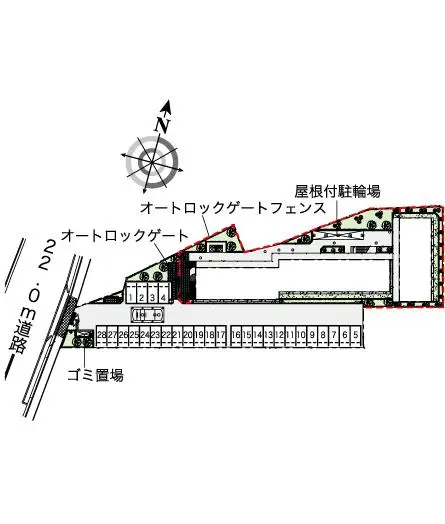 レオパレスフローラＭＫ 2