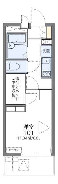 レオパレスヒルトップ　壱番館 1