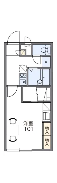 レオパレスコンフォート砺波 1