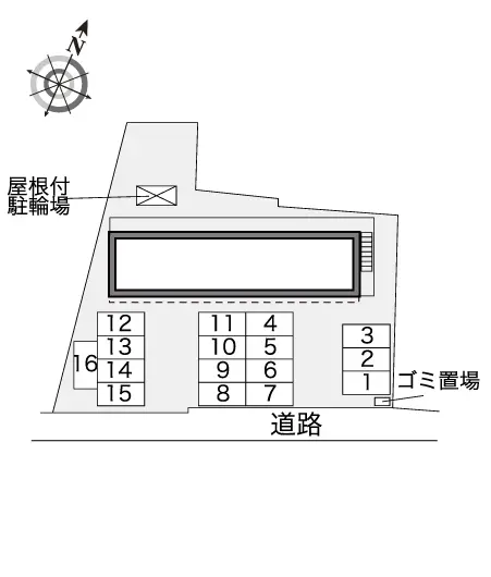 レオパレス南向 2