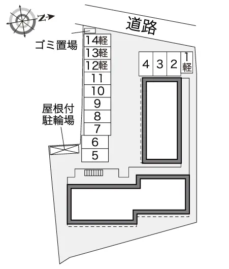 レオパレスＫ２セカンド 2