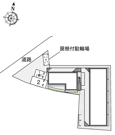 レオパレスグレンツェ木戸 2