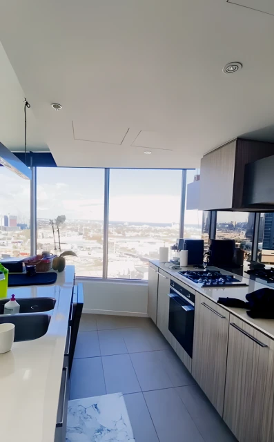 81 South Wharf Drive - alloggio per studenti a Melbourne - 2 Bedroom Furniture included
