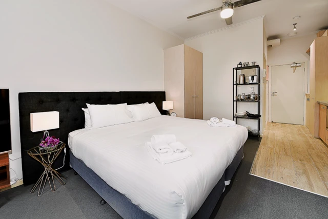 studio near Elizabeth Street - résidence étudiante à Melbourne - Modern studio near Flinders Street Railway Station