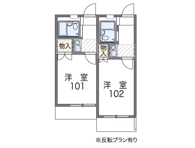 レオパレス東海通第２ 1