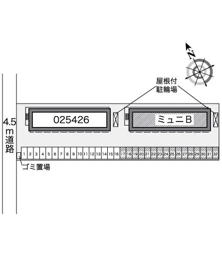 レオパレスミュニＢ 4