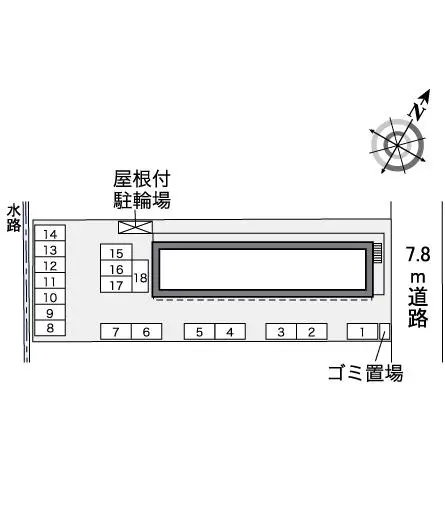 レオパレスシェソア　今伊勢 2