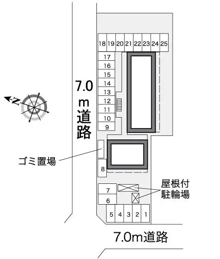 レオパレスＹＡＨＡＧＩⅠ 2