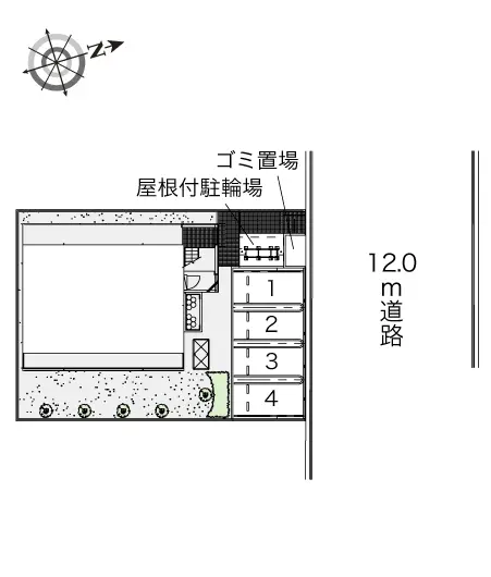 レオパレスハイ　ウッド　中平 2