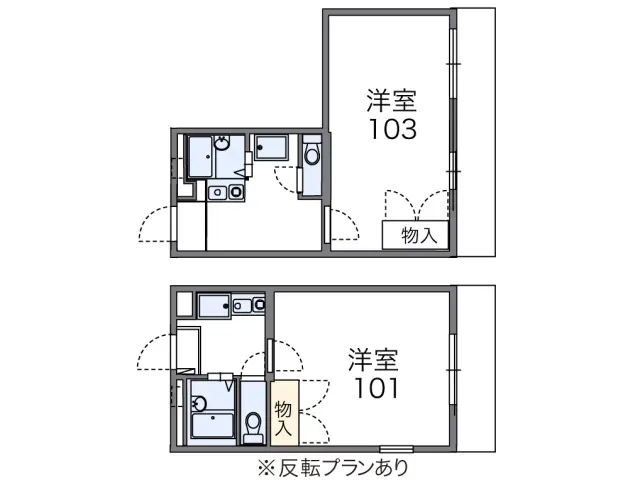 レオパレスリヴェール国母 1